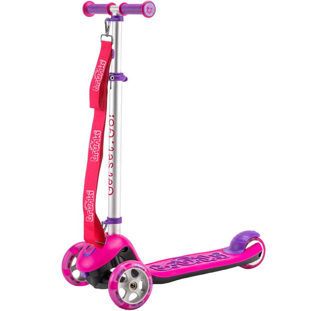 Trotineta pliabila Trunki, Roz, L / 4+ ani [1]