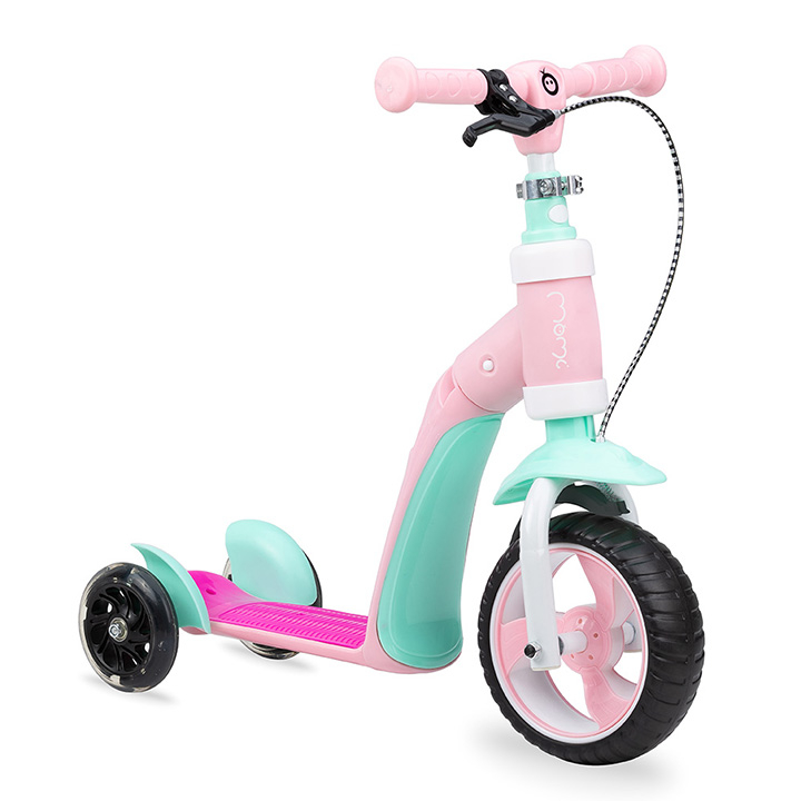 Trotineta transformabila 2 in 1 MoMi ELIOS Pink [1]