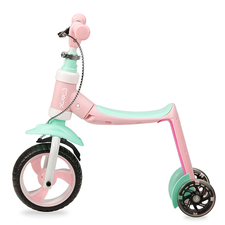 Trotineta transformabila 2 in 1 MoMi ELIOS Pink [4]