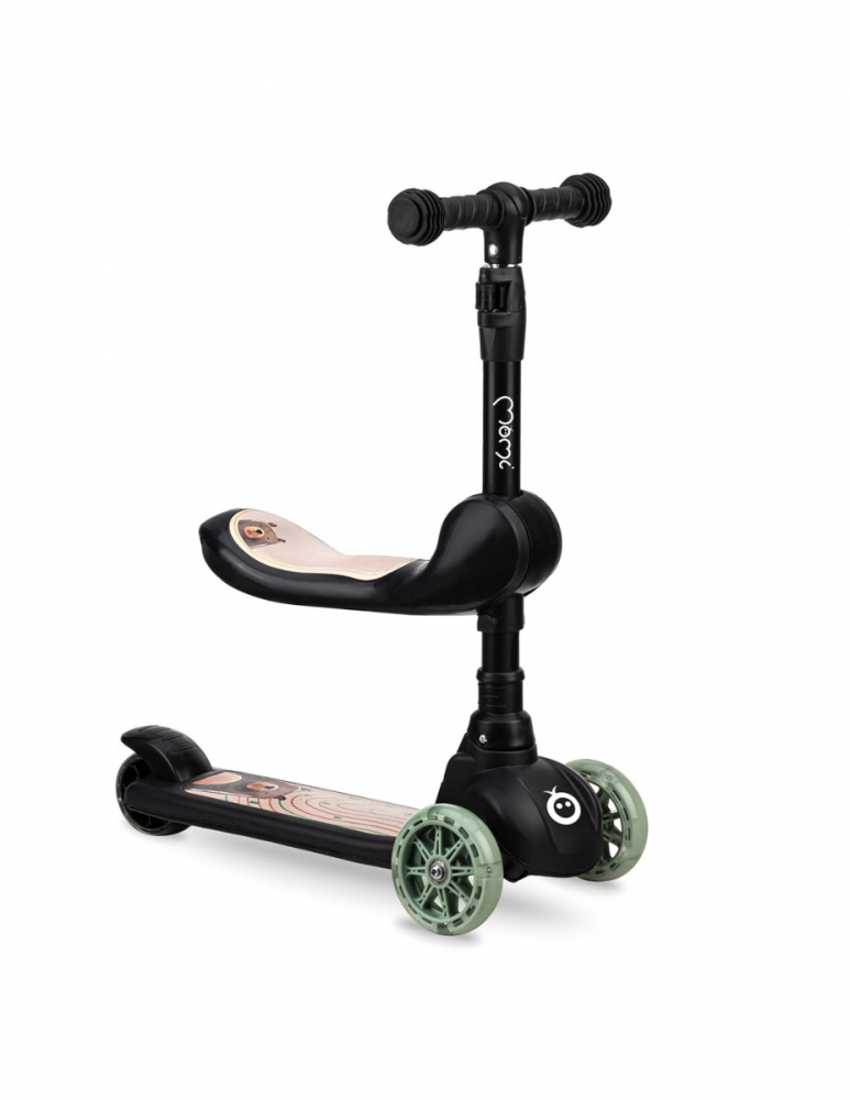 Trotineta transformabila 2in1 MoMi Kiuru - Black [1]