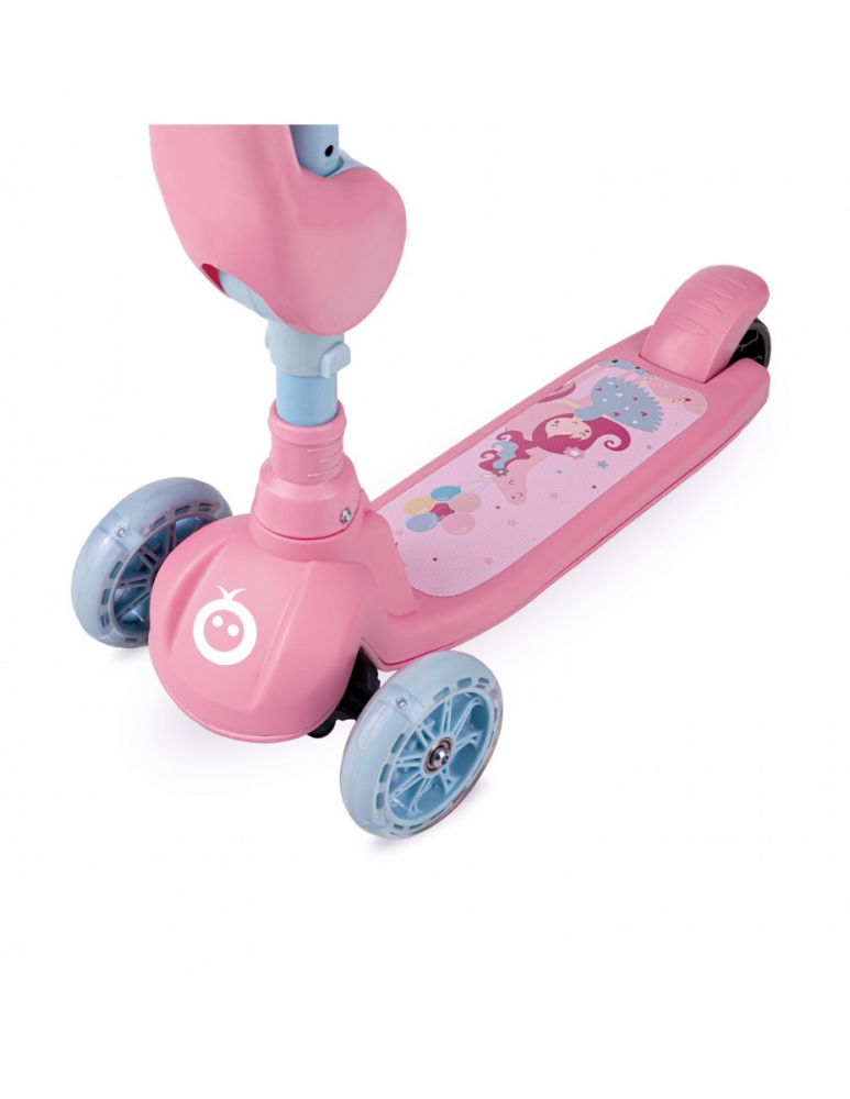Momi-Trotineta transformabila 2in1 MoMi Kiuru - Pink [2]
