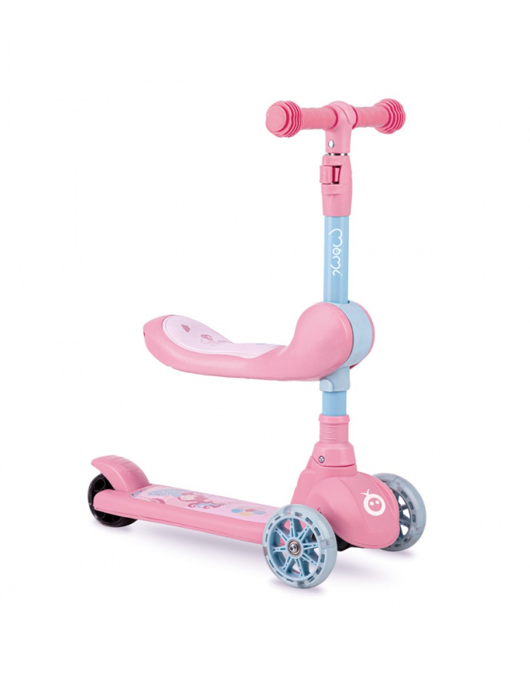 Momi-Trotineta transformabila 2in1 MoMi Kiuru - Pink [1]