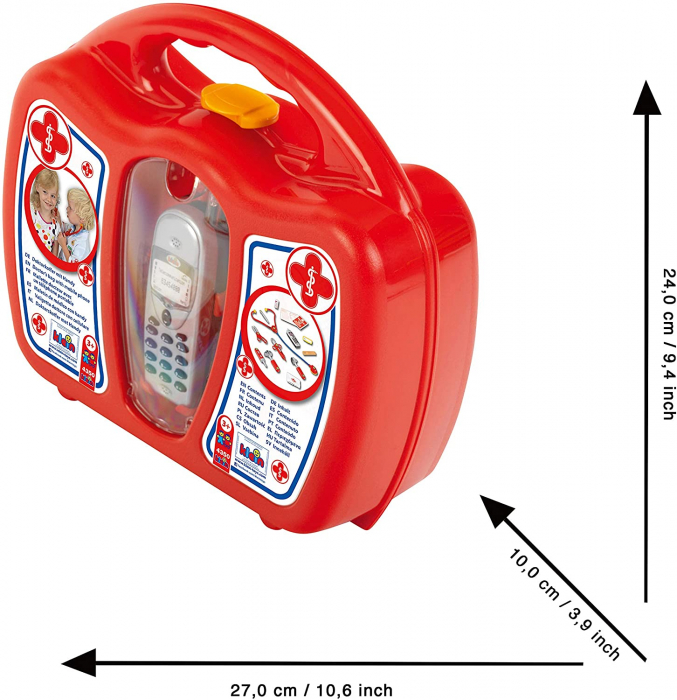 Klein-Trusa de doctor cu telefon mobil [5]