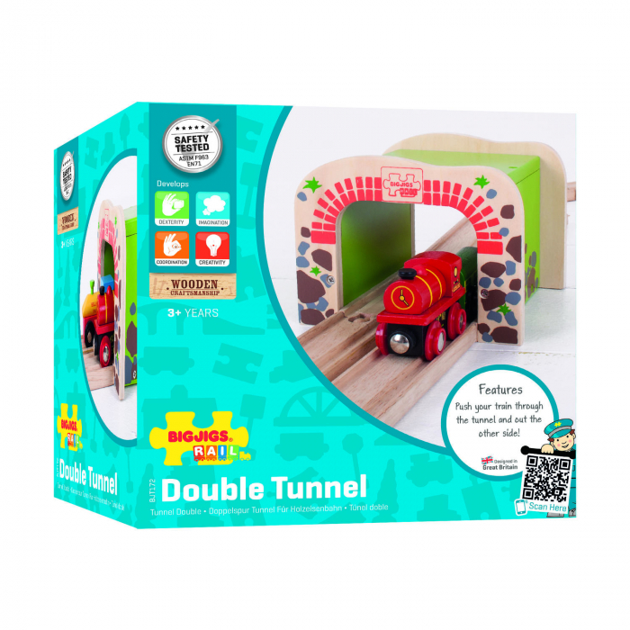 BigJigs-Tunel-dublu-accesoriu-traseu-sine-de-lemn [2]