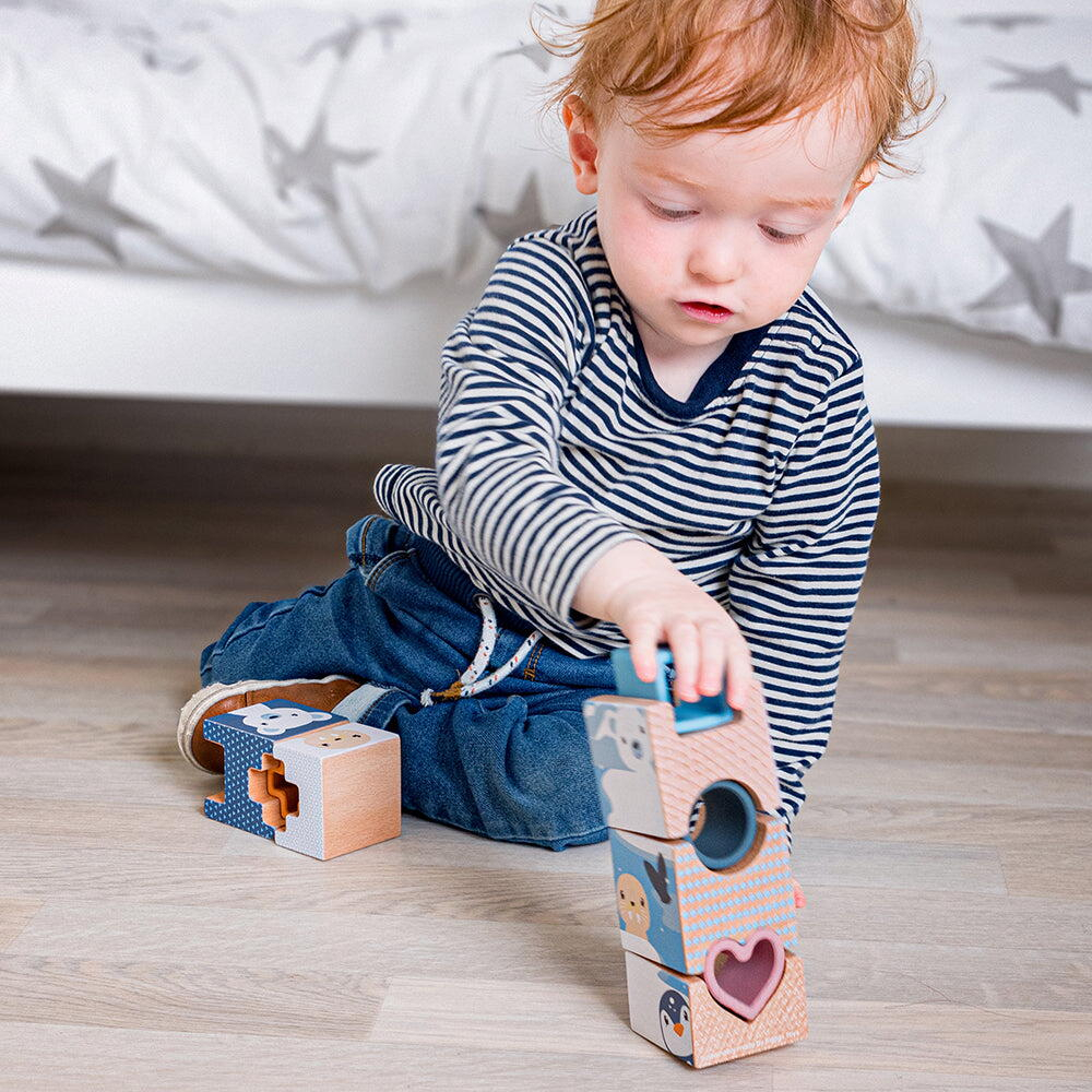 BIGJIGS Toys-Turnulet activitati - Animalute polare [4]