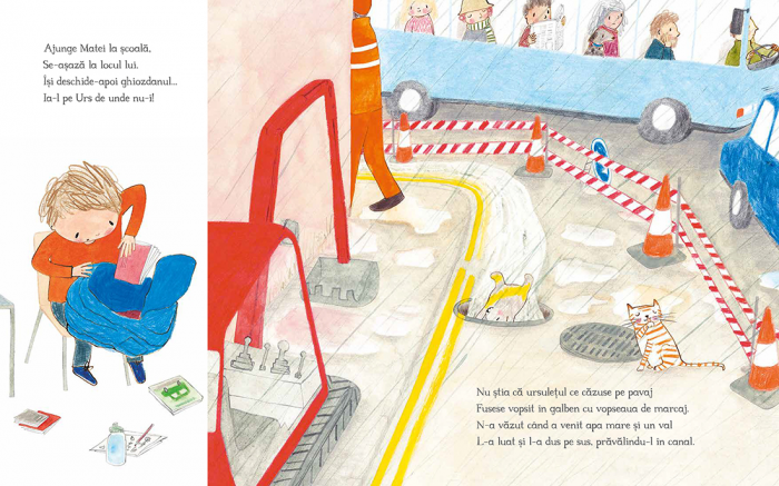Editura Cartea Copiilor Ursuletul Tur - Retur de Julia Donaldson ilustratii de Rebecca Cobb [5]