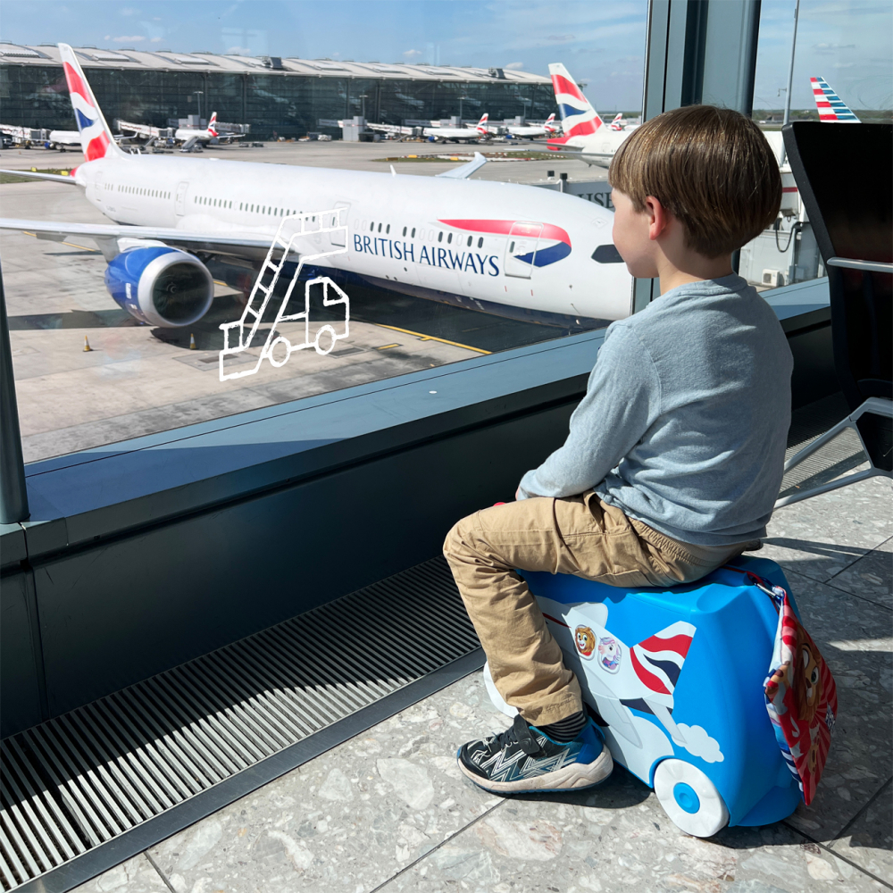 Trunki-Valiza TRUNKI AMELIA Aeroplanul [8]
