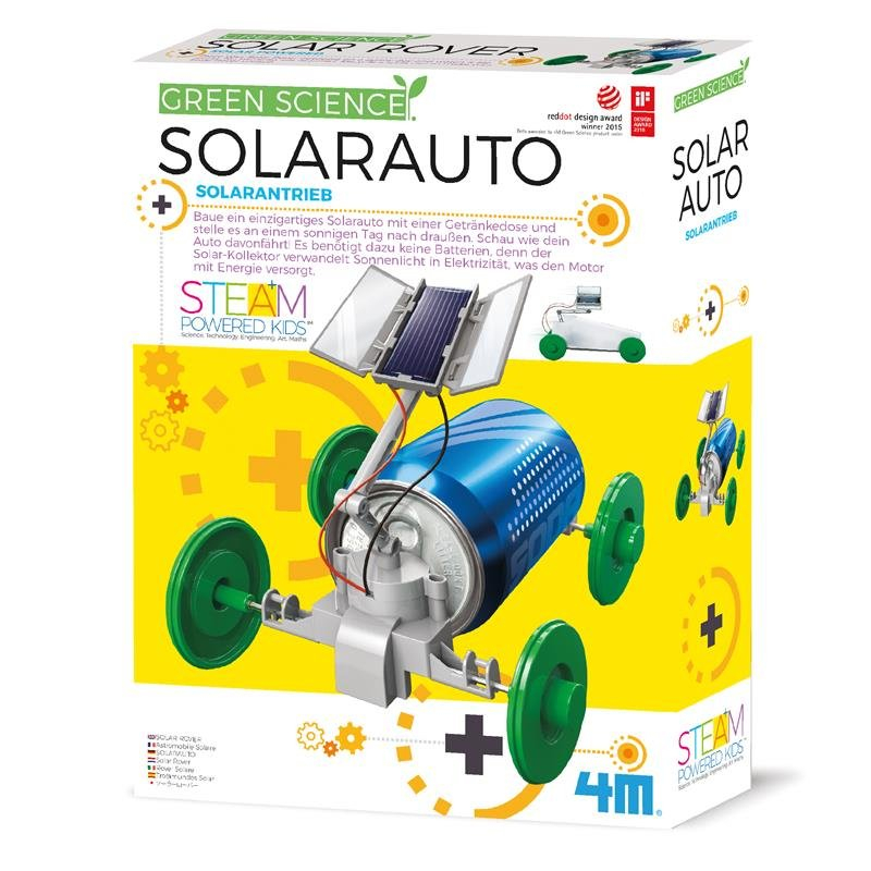 Vehicul alimentat cu energie solara - Kit educativ [1]