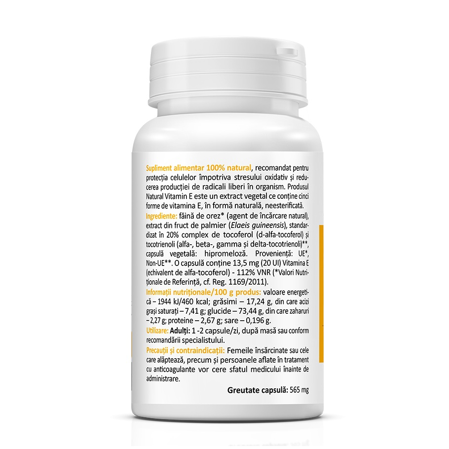 Zenyth-Vitamina E, 60 capsule, Zenyth [3]