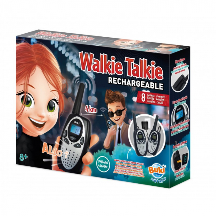 Buki France-Walkie Talkie cu functie de reincarcare - Set interactiv copii [2]