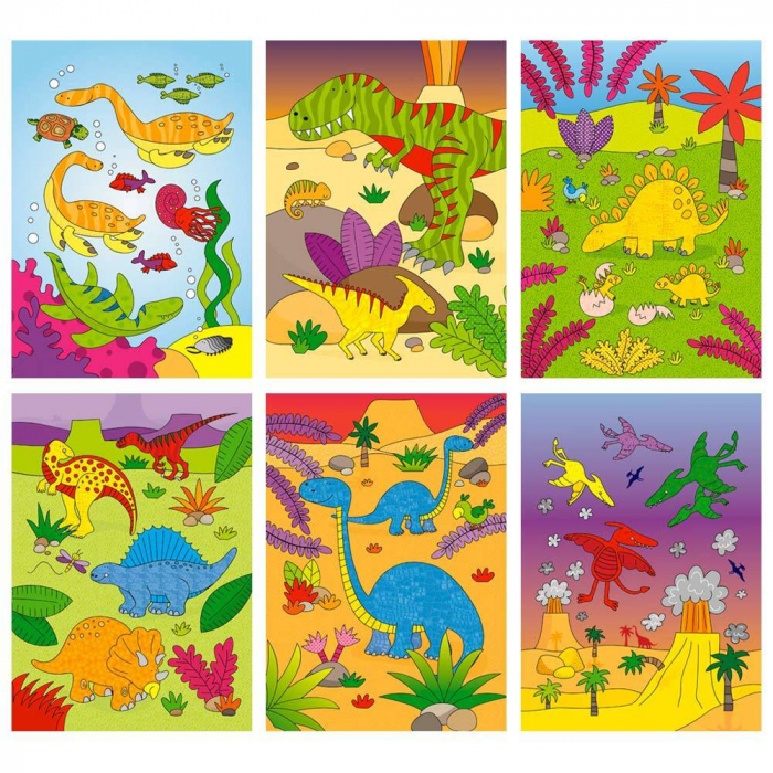 Galt-Water-Magic-Carte-de-colorat-Dinozauri [2]