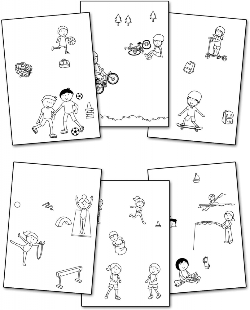 Galt-Water Magic: Carte de colorat Ora de sport [3]