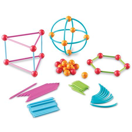Formák és válogatás - Learning-Resources-Set-constructie-forme-geometrice