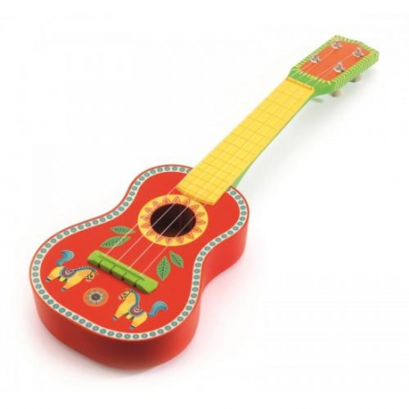 Jucarii +3 Ani - Djeco-Ukulele-Instrument-muzical-copii