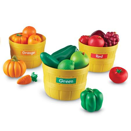 Cadouri botez - Learning-Resources-Farmer-s-Market-Fructele-Fermierului-Set-sortare-culori