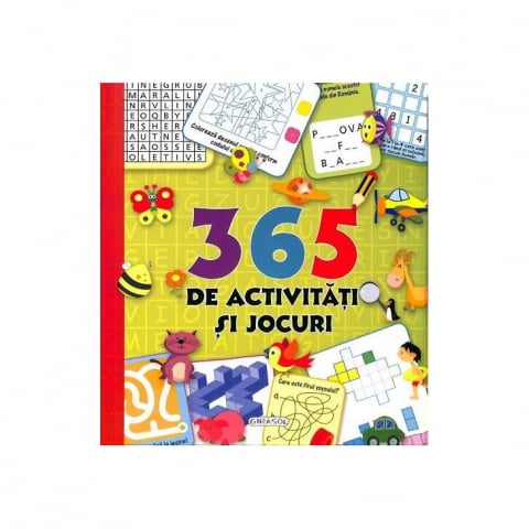 Ajándékok 7 éves gyerekeknek - 365 de activitati si jocuri