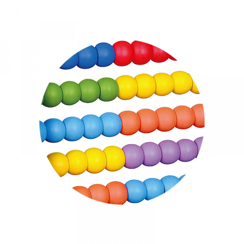 Abac colorat din lemn, Viga [3]