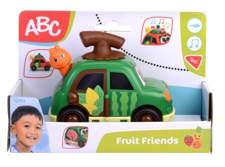 Jucarii sub 50 RON - Abc Fruit Friends Masinuta Pepene 12Cm