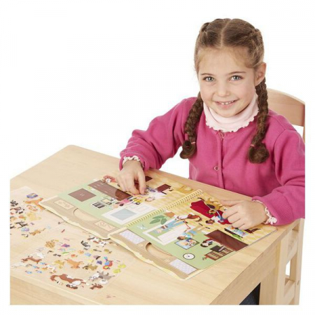 Melissa & Doug Abtibilduri pufoase Animale de companie [1]