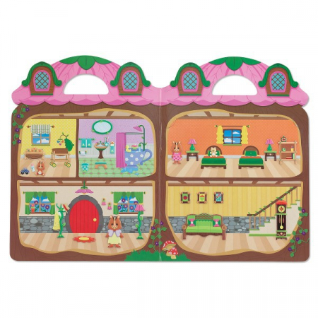 Melissa & Doug Abtibilduri pufoase - Casuta veveritelor Melissa and Doug [1]