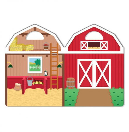 Melissa & Doug Abtibilduri pufoase La ferma Melissa and Doug [2]