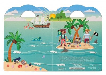 Melissa & Doug Abtibilduri pufoase Piratii Melissa and Doug [3]