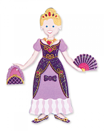 Melissa & Doug Abtibilduri pufoase Printese Melissa and Doug [3]