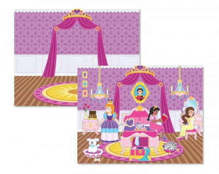 Melissa & Doug Abtibilduri reutilizabile Castelul printesei Melissa and Doug [1]