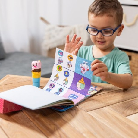Activitati cu autocolante Sticker WOW Inghetata [1]