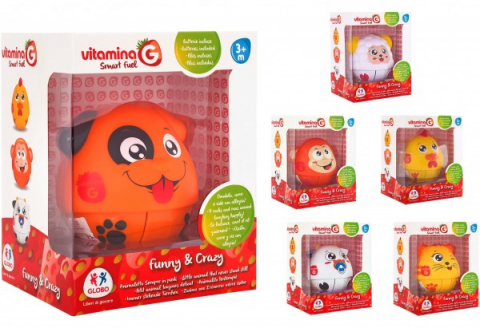 Cadouri botez - Animal-in-forma-de-bila-Globo-cu-roata-si-sistem-balans-Globo