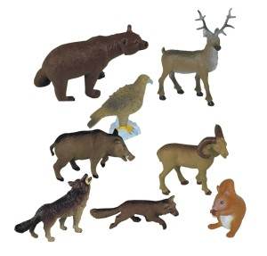 Jucarii de sezon - Miniland-Animale-din-padure-Miniland-8-figurine