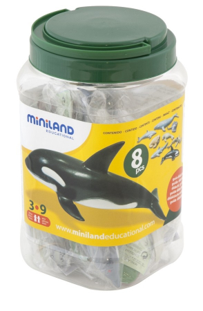 Legjobb márkák - Miniland-Animale-marine-set-de-8-figurine-Miniland