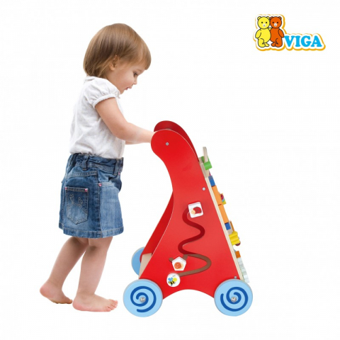 Antemergator rosu cu activitati tip Montessori [10]