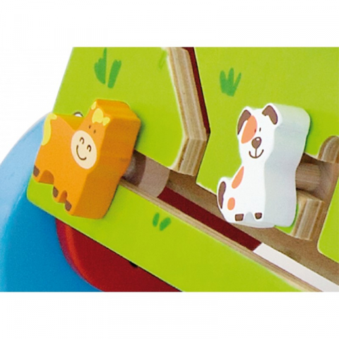 Antemergator rosu cu activitati tip Montessori [3]