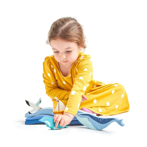 Apele albastre,  din lemn premium - Tender Leaf Toys  [1]