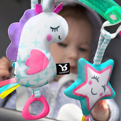 Arc cu jucarii interactive pentru dezvoltare senzoriala, Unicorn [3]