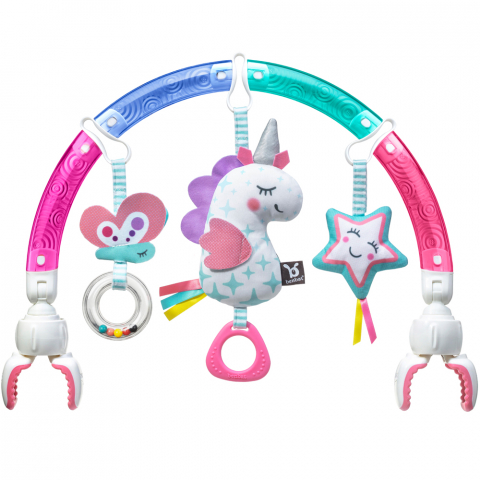 Jucarii 0-1 ani - Arc cu jucarii interactive pentru dezvoltare senzoriala, Unicorn