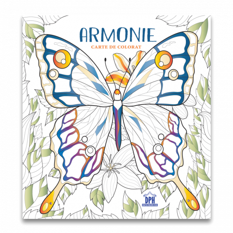 Cadouri prima aniversare - Armonie-carte-de-colorat-DPH