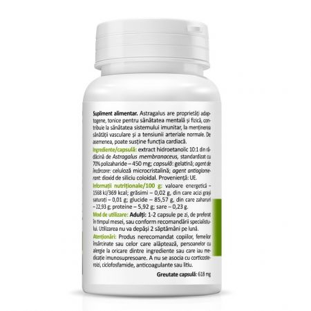 Astragalus, 450 mg, 30 capsule, Zenyth [1]