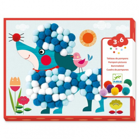 Djeco - Djeco-Atelier-creativ-Djeco-Catelusi-pufosi