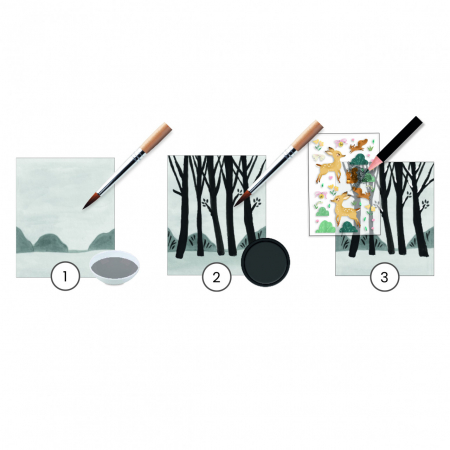 Djeco Atelier creativ Ultima ninsoare Djeco [2]