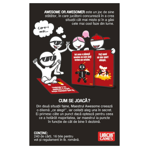 Awesome or awesomer, paradoxul magarului, joc de petrecere [1]