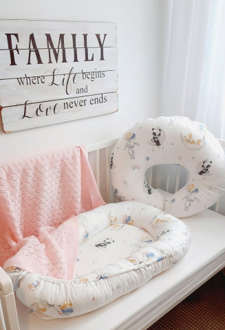 Baby nest din bumbac, Appekids, Balloons [1]