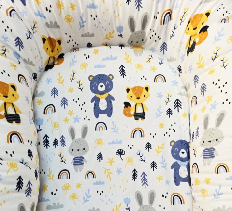 APPEKIDS-Baby nest din bumbac, Appekids, Forest [1]