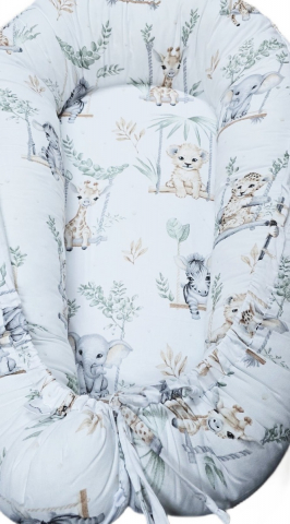 APPEKIDS-Baby nest din bumbac, Appekids, Safari [4]