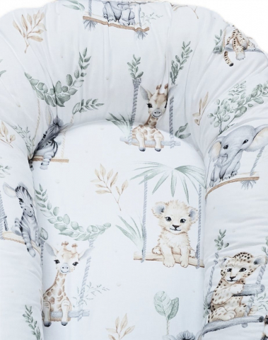APPEKIDS-Baby nest din bumbac, Appekids, Safari [1]