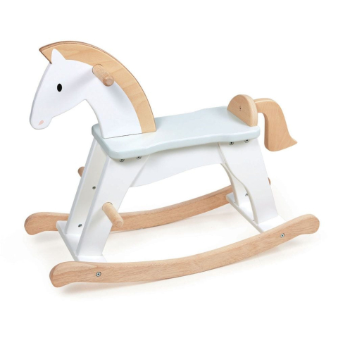 Oktató játékok - Balansoar calut, din lemn premium - Lucky Rocking Horse  - Tender Leaf Toys