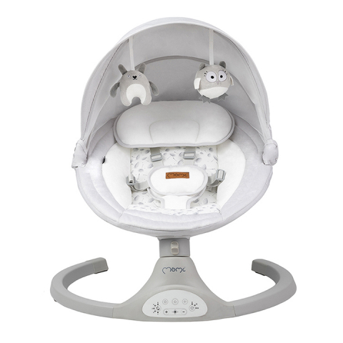 Balansoar electric MoMi Lami, Light Grey [1]