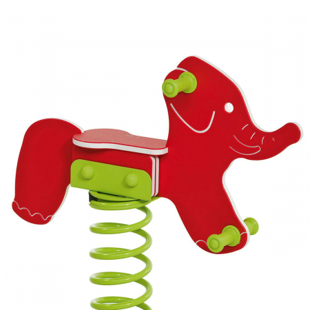 Játszótér kiegészítők - KBT-Balansoar pe arc pentru copii Elefant, HDPE, cu prindere in beton KBT