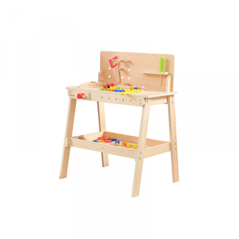 Játékok 3-5 éveseknek - Banc de lucru natur accesorizat, Viga